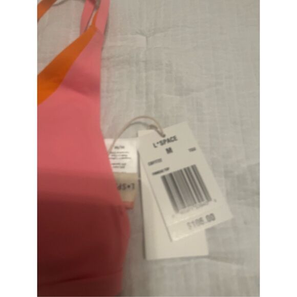 L*Space Finneas Top - Tangerine/Guava NEW NWT - Picture 4 of 5